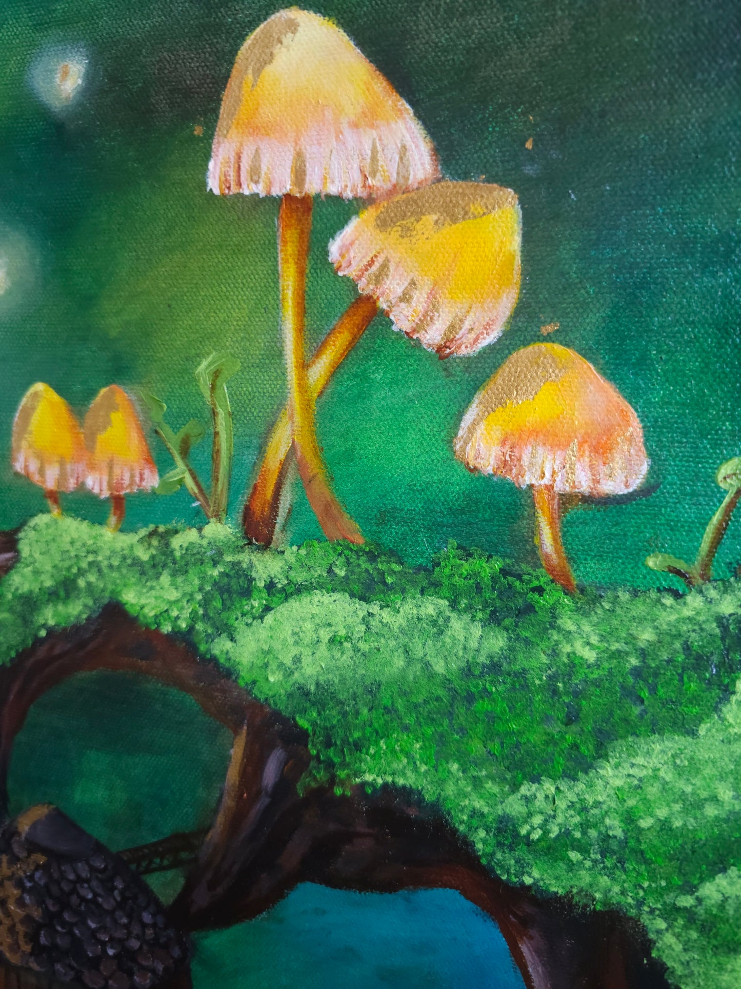 "Little Builder" Original Oil Painting
