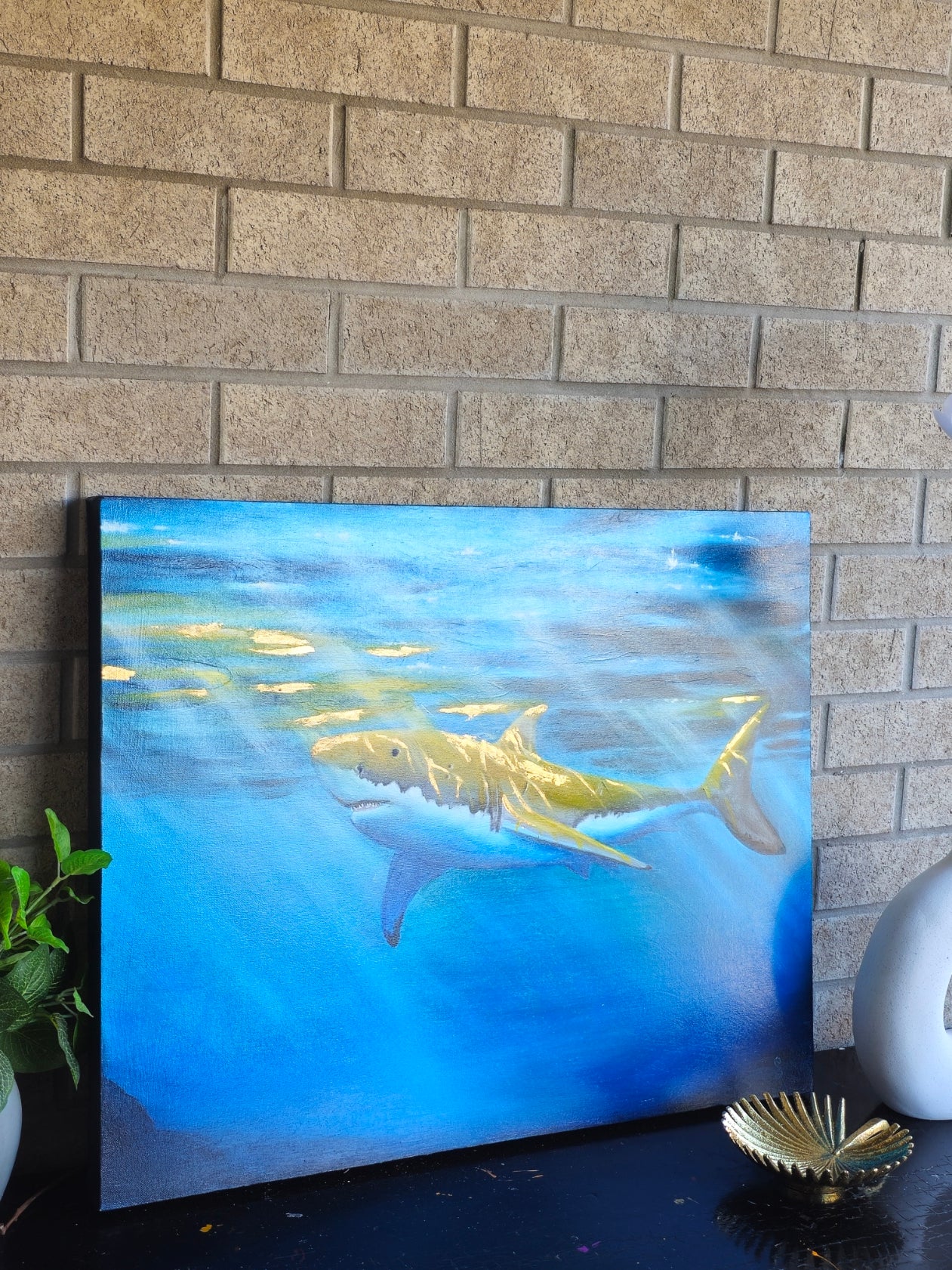 "Golden Apex" Original Oil Painting