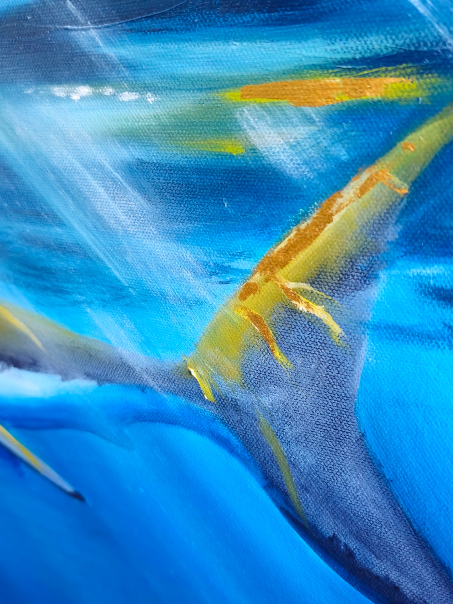 "Golden Apex" Original Oil Painting
